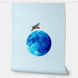 象は月から飛び降りた 壁紙