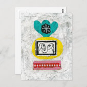 象は有線はがき ポストカード (正面/裏面)