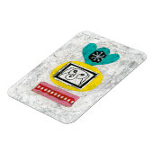 象は有線冷凍機磁石である マグネット (左側)