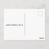 象は決して忘れない ポストカード (裏面)