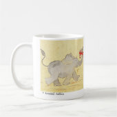 象は決して忘れません コーヒーマグカップ (左)