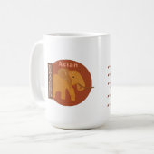 象は私たちの助けを必要としています コーヒーマグカップ (正面左)