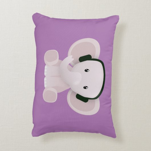 象は音楽が好きだ アクセントクッション (裏面(縦))