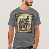 象は鼠だ Tシャツ (正面)