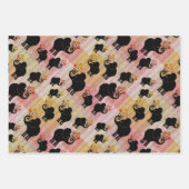 象や象など ラッピングペーパーシート (正面)