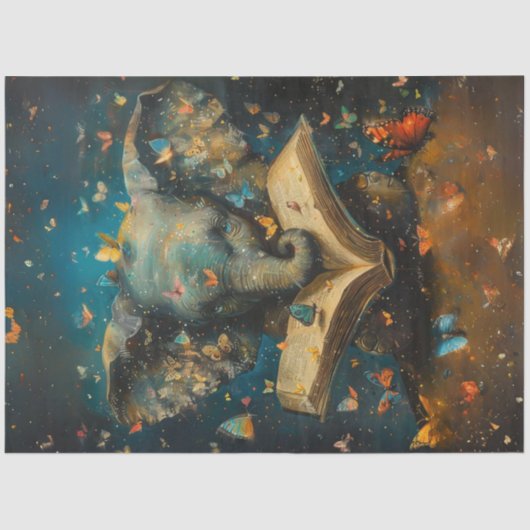 象をお洒落学籍で切り離す 薄葉紙 (正面)