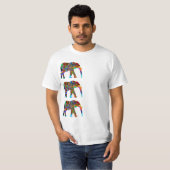 象をつまずかせて下さい Tシャツ (正面フル)