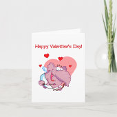 象をキューピッドのノートカードとして シーズンカード