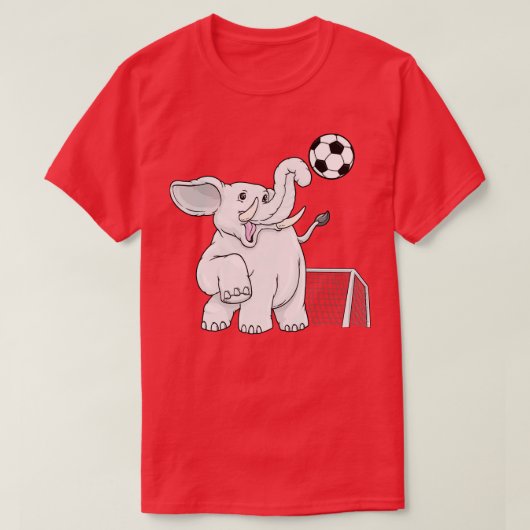 象をボールでプレーヤー2 Tシャツ (デザイン正面)