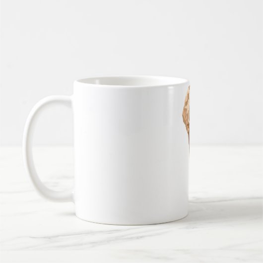 象を呼ぶ コーヒーマグカップ (左)