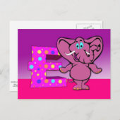 象を呼ぶ ポストカード (正面/裏面)