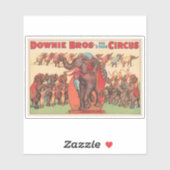 象を女性とトレーナーと一緒に演奏。 シール (シート)