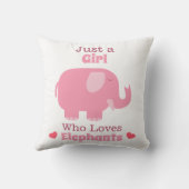 象を愛しているだけの女の子 クッション (裏面)