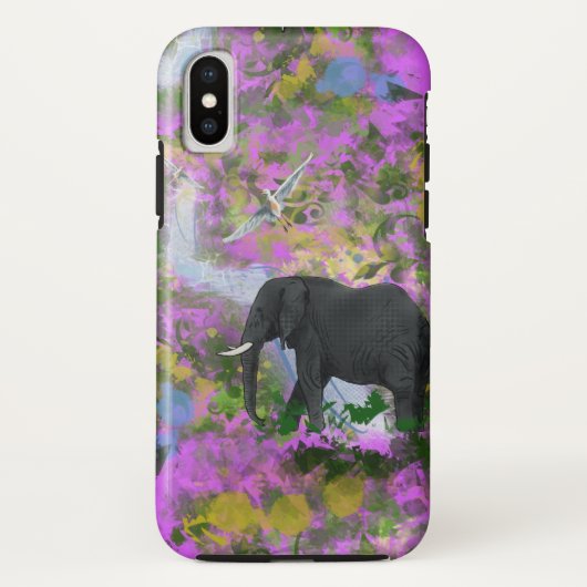 象を救おう Case-Mate iPhoneケース (裏面)