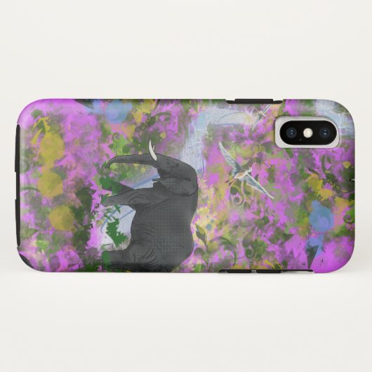 象を救って下さい Case-Mate iPhoneケース (裏面(横))