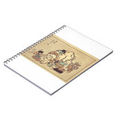 象を検査している盲目の修道士 ノートブック (左側)