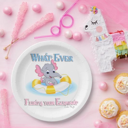 象を浮かせるものは何でも3 ペーパープレート (パーティー)