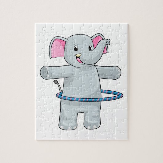 象アットスポーツフィットネスタイヤ ジグソーパズル (縦)