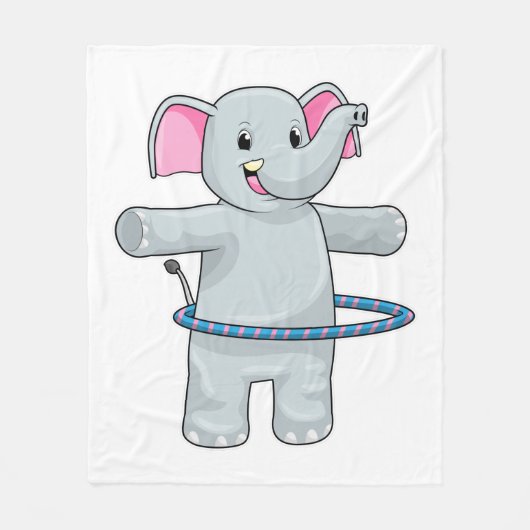 象アットスポーツフィットネスタイヤ フリースブランケット (正面)