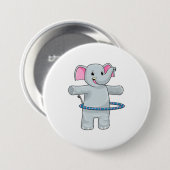 象アットスポーツフィットネスタイヤ 缶バッジ (正面&裏面)