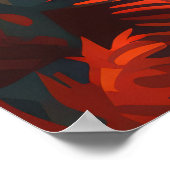 象アニマルジャングル自然荒野 ポスター (角)