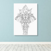 象インスパイア11 キャンバスプリント (インサイチュ (ウッドフロア))