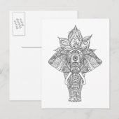 象インスパイア ポストカード (正面/裏面)