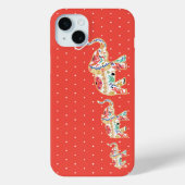 象エレガント象列車フローラ装飾華美 Case-Mate iPhoneケース (裏面)