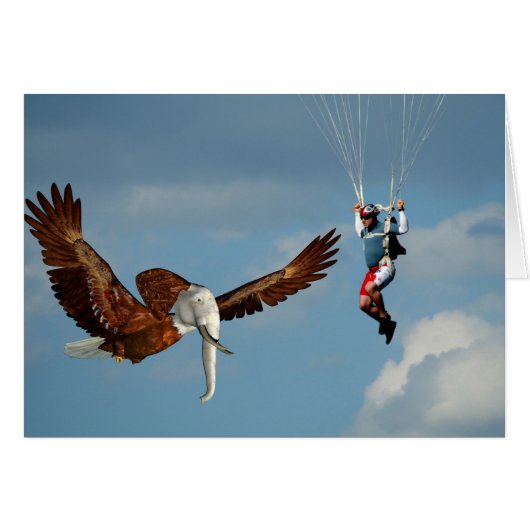 象エレガント鷲 (正面横)