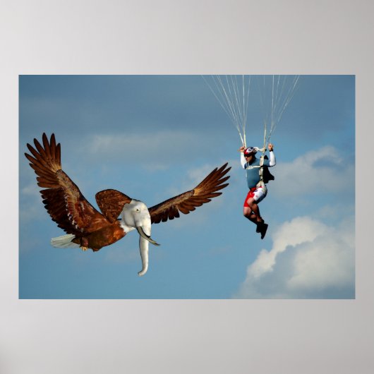 象エレガント鷲 ポスター (正面)