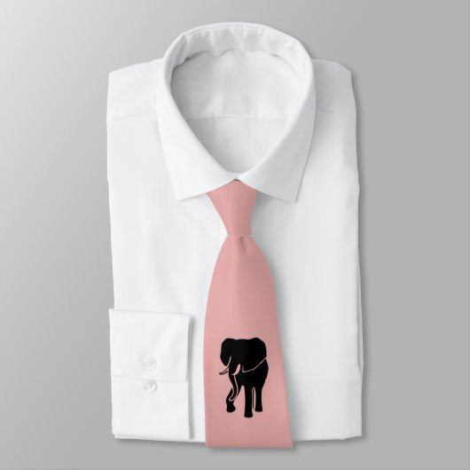 象オンバラ色タイ ネクタイ (タイ)