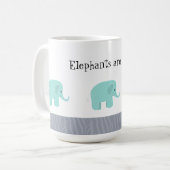 象カッコいいは コーヒーマグカップ (正面左)