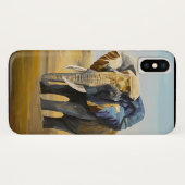 象カラフルのiPhoneケース Case-Mate iPhoneケース (裏面(横))