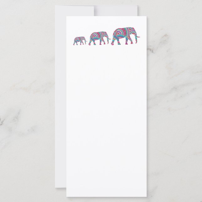 象カラフル象 (正面)