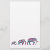 象カラフル象 チラシ (正面)