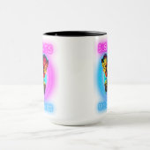 象カラフル顔 マグカップ (中央)