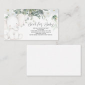 象カード用ベビー帳 エンクロージャーカード (正面/裏面)