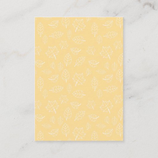 象キスギフトディスプレイシャワー エンクロージャーカード (裏面)