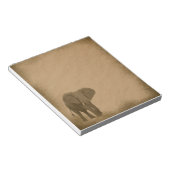 象グランジの ノートパッド (アングル)