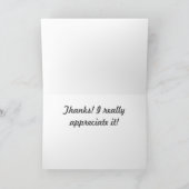 象シールサンキューカード サンキューカード (内部)