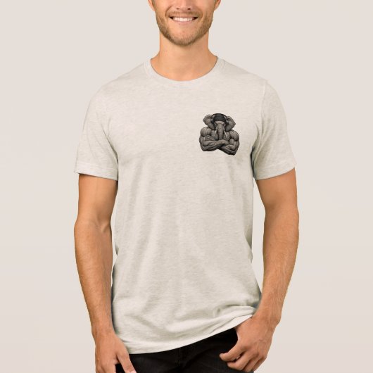 象ジム トライブレンドＴシャツ (正面)