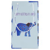 象スケッチスケッチカスタム抱き枕 スモールペーパーバッグ (正面)