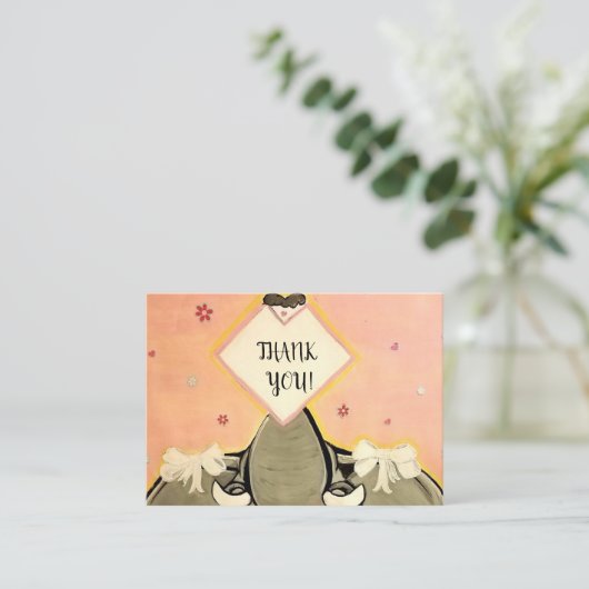 象スペラーのナトシャありがとう エンクロージャーカード (スタンド正面)