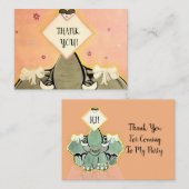 象スペラーのナトシャありがとう エンクロージャーカード (正面/裏面)