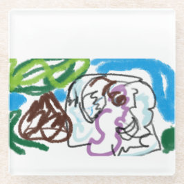 象セット ガラスコースター