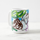 象セット コーヒーマグカップ (正面左)