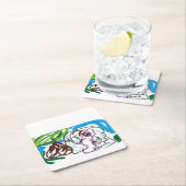 象セット スクエアペーパーコースター (インサイチュ)