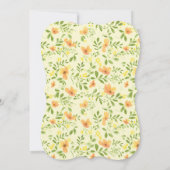 象テーマベビーシャワー招待状 招待状 (裏面)