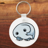 象デザイン キーホルダー (正面)
