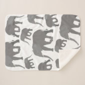 象デザイン シェルパブランケット (正面(横))